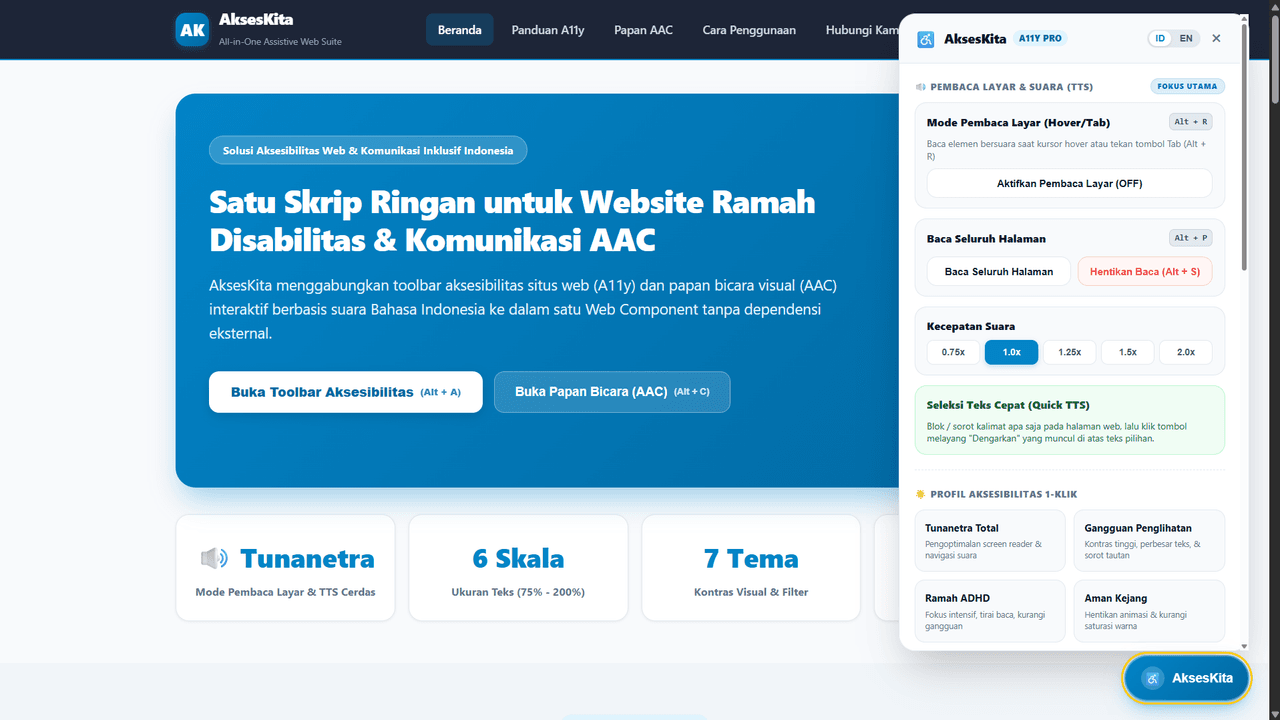 [ Open Source ] Akseskita preview